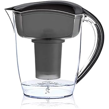 Santevia Water Systems Alkaline Water Pitcher (Black)