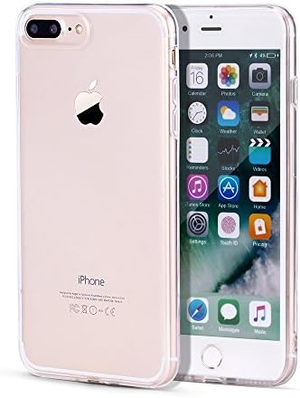 7 Plus Case Clear Transparent iPhone Trianium Premium Shock Absorption TPU Scratch Resistant Protective Cases Soft Cover for Apple Crystal 5.5 Inch