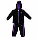 adidas Girls 2 Piece Jacket Pants Velor Tracksuit Set