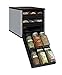 YouCopia Original SpiceStack 18-Bottle Spice Rack Organizer with Universal Drawers, Silver, Small