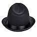 VBIGER Fedora Hats Bowler Hat Gangster Porkpie Derby Hats (Black)
