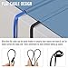 Cat 7 Shielded Ethernet Cable 8ft 2pack (Highest Speed Cable) Cat7 Black Flat Internet Network Cables, for Modem, Router, LAN, Computer - Compatible with Cat 5e, Cat 6 Network