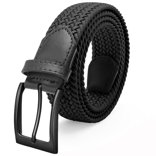 Elastic Braided Stretch Mens Golf Casual Jeans Belts Woven 1  display picture 1