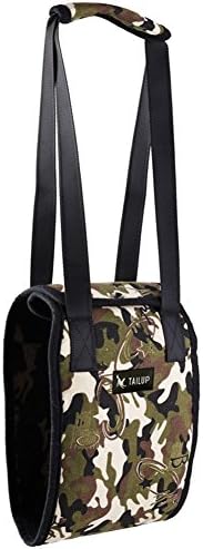 Gohunter Dog Lift Support Harness for Canine Aid Lifting Older with Handle for Injuries, Arthritis or Weak Hind Legs and Joints, for Mobility &amp; Rehabilitation,Walk, Get Into Cars (S, Camouflage)