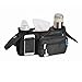Stroller Organizer Bag for Baby Strollers - 2 Deep Non-spill Baby Bottle Holders - Collapsible Mesh Bag - Adjustable Straps - Water Resistant Baby Bag