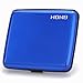 HONB Large Aluminum Wallet Credit Card Holder with RFID Protection (Red)