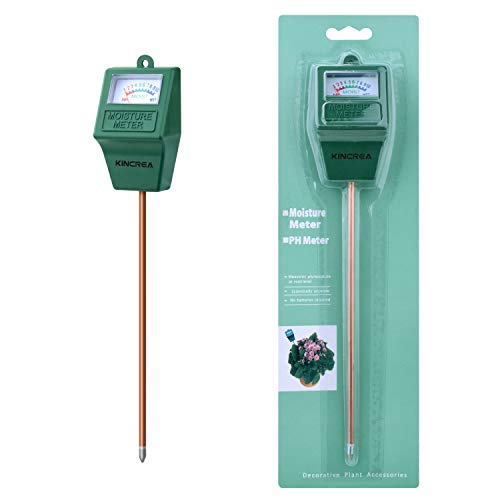 KINCREA JP02 S10 Moisture Meter, Hygrometer Soil Water Monitor for Gar, Green