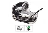 Baby Stroller and Bassinet Raincover - Weathershield for Stroller or Classic Pram