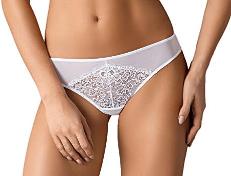 Thong Sienna size X-Large classic white color by Wiesmann