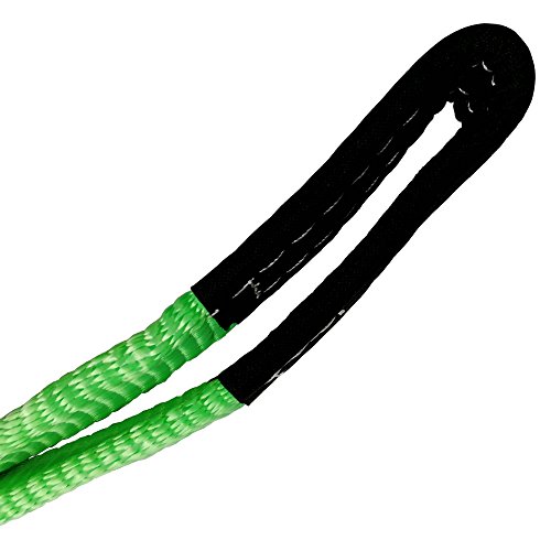 RELIABLESLING Heavy Duty Recovery Tow Straps 3" X 30', 30000 Lb Capacity,Recover Vehicle Stuck in Mud/Snow Winch Snatch Strap-Protective Loops, Road Towing Rope ... - Thumbnail 2