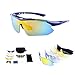 Polarized Sport Sunglasses With 5 Interchangeable Lenses