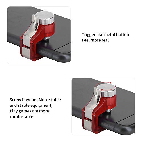 Trigger Per Gaming Mobile PUBG - Pulsanti Metallici Per Mira E Sparo - Foto 4