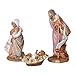 Fontanini by Roman, The Holy Family 3-Piece Set, 7.5