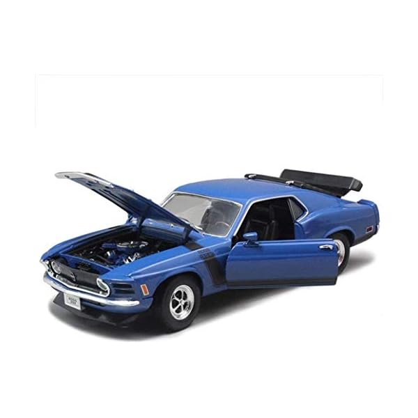 NYDZDM Modellauto 1:18 Simulation Legierung Druckguss 1970 Ford Mustang Boss Spielzeug Zubehör Sportwagen Kollektion… – Bild 6