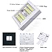 Dual Cob LED Night Light With Switch - ULTRA BRIGHT - New LED Technology - Super Bright LED Lights - Project Light - Night Light - 400 Lumens (White 4 Pack)