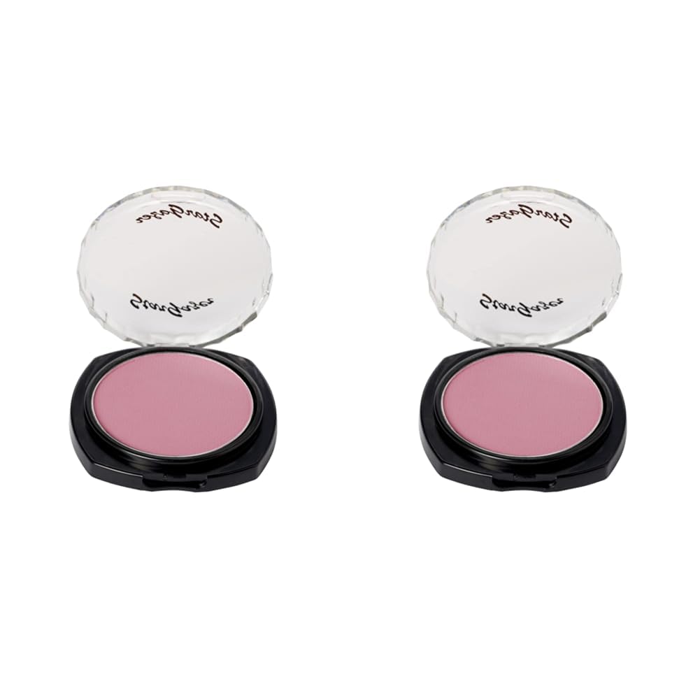 Light Pink eye shadow. Maximum colour pressed powder eye shadow. (Pack of 2)