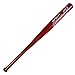 Cleveland Indians Official MLB Mini Baseball Bat Red by Coopersburg Sports