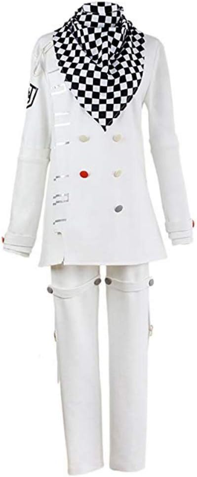 Ouma Kokichi Cosplay Costume White Uniform Halloween