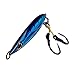 Flat Fall Iron Vertical Jigs with MUSTAD HOOKS & RINGS / Military Grade Kevlar Assist Cords / The 