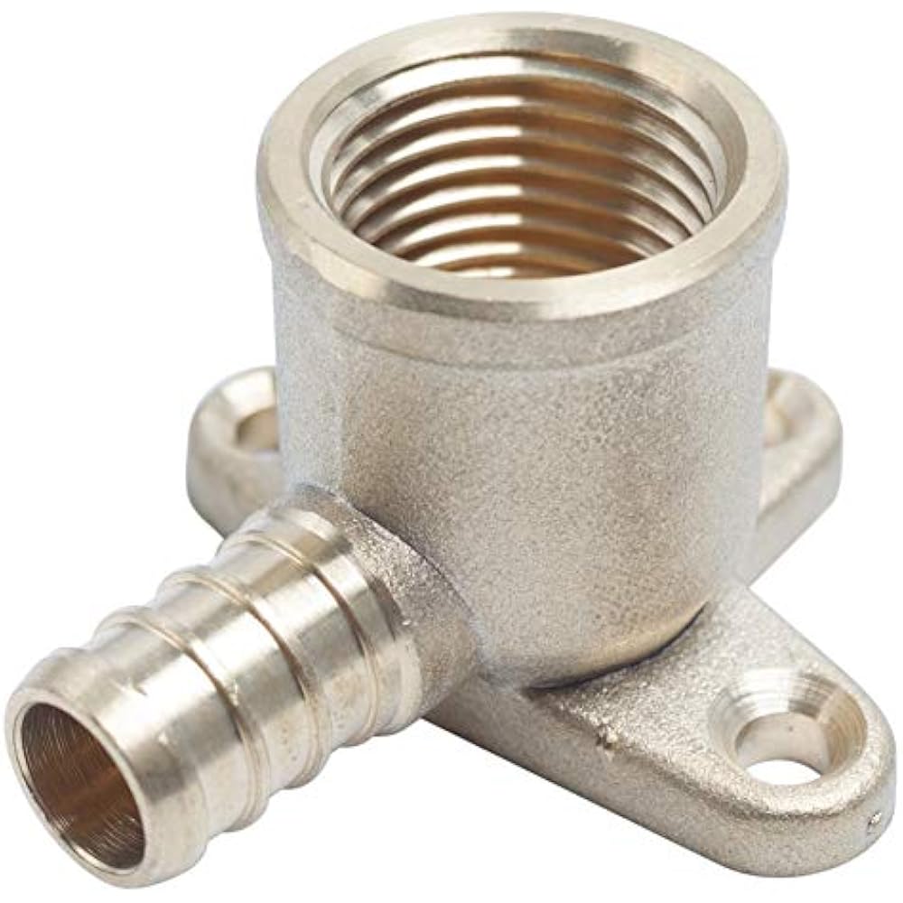 Lead Free Brass PEX Crimp Fitting 1/2Inch Female NPT X Drop Ear Elbow
