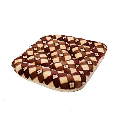 Chair Pads,Elevin(TM)Soft Home Indoor Outdoor Comfort Memory Cotton
Pastoral Flowers Cushion Removable Buttocks Mat Office Room Chair Seat
Pads (A)