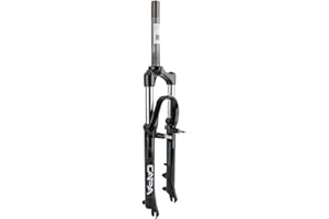 Rst Capa-T Suspension Fork - 26", 200mm-50mm, 28.6mm Steerer, Black