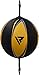 RDX Double End Speed Ball Leather Boxing MMA Dodge Bag Floor to Ceiling Rope Training Punching Workout