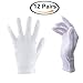 White Soft 100% Cotton Gloves 9.2