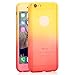 iPhone 6S Plus Case,GBSELL Colorful Luxury Ultra-thin Shockproof Armor Back Case Cover for iPhone 6S Plus 5.5inch (Yellow Red)