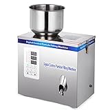 Happybuy Powder Filling Machine 2-20g Powder Filler Machine 5-15Bags/Min Particle Weighing and Filling Machine for Seeds Beans Wheats