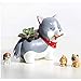 Planti Goodies Cute Animal Shaped Pot Adorable Dog Planter Cartoon Succulent Flower Pot Home Decoration Pot with Drainage (Husky Dog, Style C)
