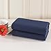 Lullabi Bedding 100% Brushed Microfiber Ultra Soft Pillow Case Set of 2 - Envelope Closure End - Wrinkle, Fade, Stain Resistant, Standard-Queen Size Pillowcase (Navy Blue)