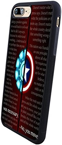 iPhone 7 Plus case, iPhone 7 Plus cover, Customized Captain America TPU Stand Case for iPhone 7 Plus