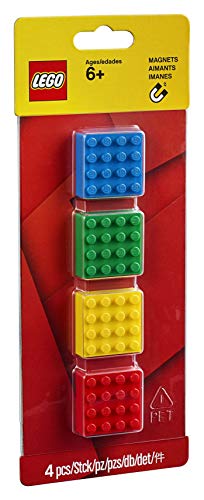 LEGO® 4 x 4 Brick Magnets Classic - Add a Touch of Classic Style to Your Home!