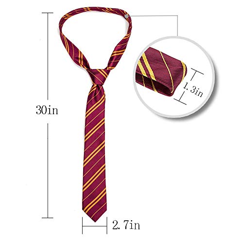 Holy Party Wizard Wand Costume Accessories for Dress Up Birthday Party, Magic Wand Set Include Wand, Tie, Eyeglass Packed with Gift Box, Wand Toy for Halloween Costume for Kids.