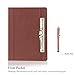 iPad 9.7 2017/2018 case - Leather Multiple Card Pocket Stand Case with Auto Sleep/Wake Up Viewing Angles Stand Folio Design for Apple iPad 9.7 inch 2017/2018 Air/Air 2 - Brown