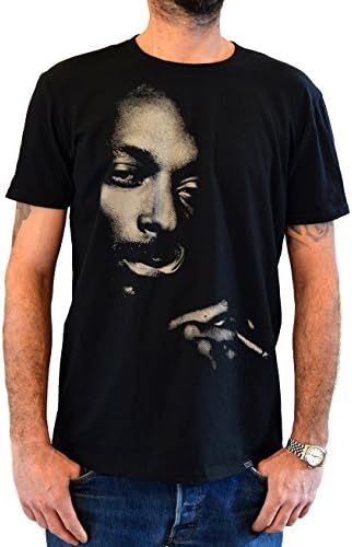 Faces | Snoop Dogg | Men's Organic T-Shirt Hand Printed in Italy