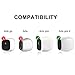 Frienda 23 ft/ 7 m Weatherproof Flat Power Cable with Power Adapter Compatible with Arlo Pro,Arlo Pro 2, No Need to Charge The Batteries (White)