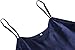 Avidlove Women's Pajamas Satin Nightgown Sexy Mini Slip Sleepwear Dark Blue M