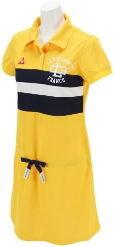 Amazon ルコックゴルフ Le Coq Sportif Golf ホワイトライン 半袖涼感ワンピース Qgl1966 レディス ワンピース チュニック 通販