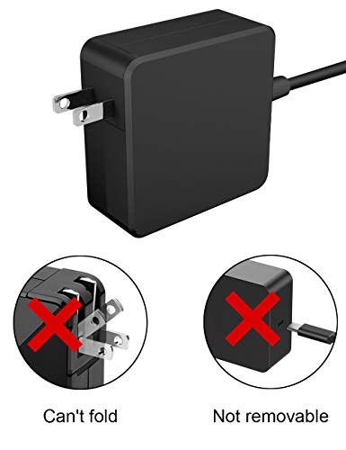 Feirsh 87W USB-C Power Adapter, 90W Type C AC Laptop Charger Cord Replacement for MacBook Pro,HP,Dell,Lenovo and Other USB C Laptops Pads or Phones - Thumbnail 7