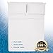 My Perfect Nights 4 Piece Microfiber Sheet Set (Queen, White)