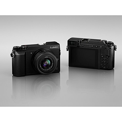 Panasonic-LUMIX-GX85-4K-Black-Mirrorless-Interchangeable-Lens-Camera-w-12-32mm-Lens-64GB-SDXC-Memory-Card-Gadget-Bag-37mm-Filter-Kit-Wide-Angle-Telephoto-LensCard-ReaderMini-Tripod-More