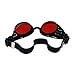 Careonline Retro Vintage STEAMPUNK GOGGLES Glasses Punk Goth Colorful Lens COSPLAY PARTY