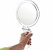 Miss Sweet Folding Hand Held Mirror with 7X & 1X Magnification, 6.1inch (7X/1X)