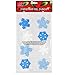 Gift Boutique 6 Christmas Window Gel Clings Happy Holiday Sticker Decal Decorations Includes Santa Snowman Winter Snowflakes Reindeer & Tree Ornaments For Seasonal Classroom Party Supplies Accessories
