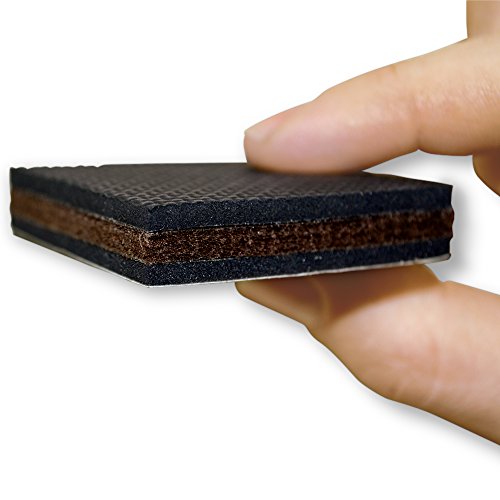 Non Slip Furniture Pads 24 Pcs Square Premium 2 Furniture Feet