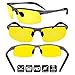 BLUPOND Night Vision Glasses for Driving For Men Women - Yellow Tint Anti Glare Glasses for Nighttime - Knight Visor
