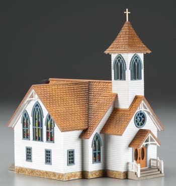 Woodland Scenics BR5041 HO Built-Up Community Church