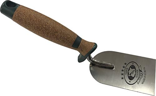 Tabor Tool 4" Cork Hardened Stainless Steel Tiler's Spatula